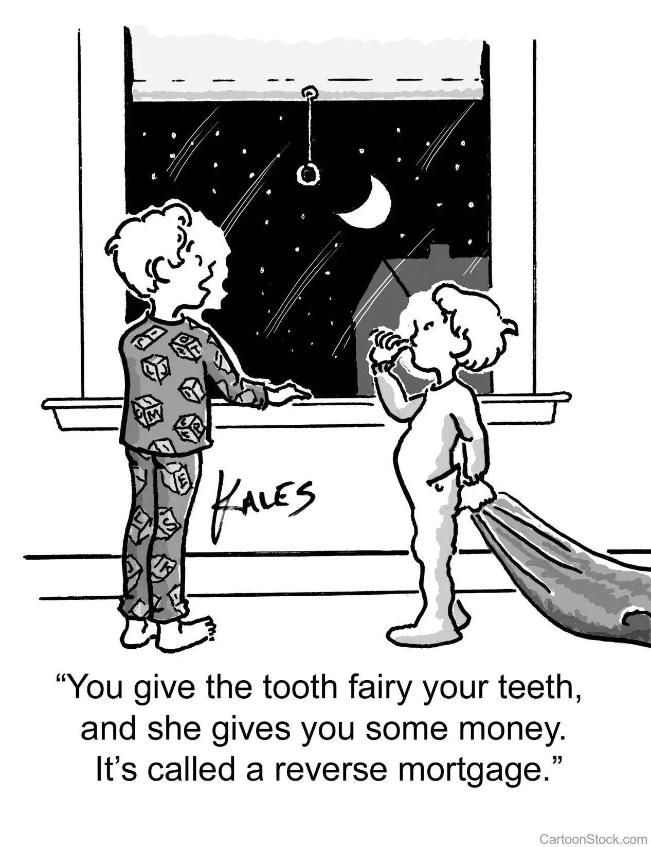 tooth fairy - reverse mortgage comic
