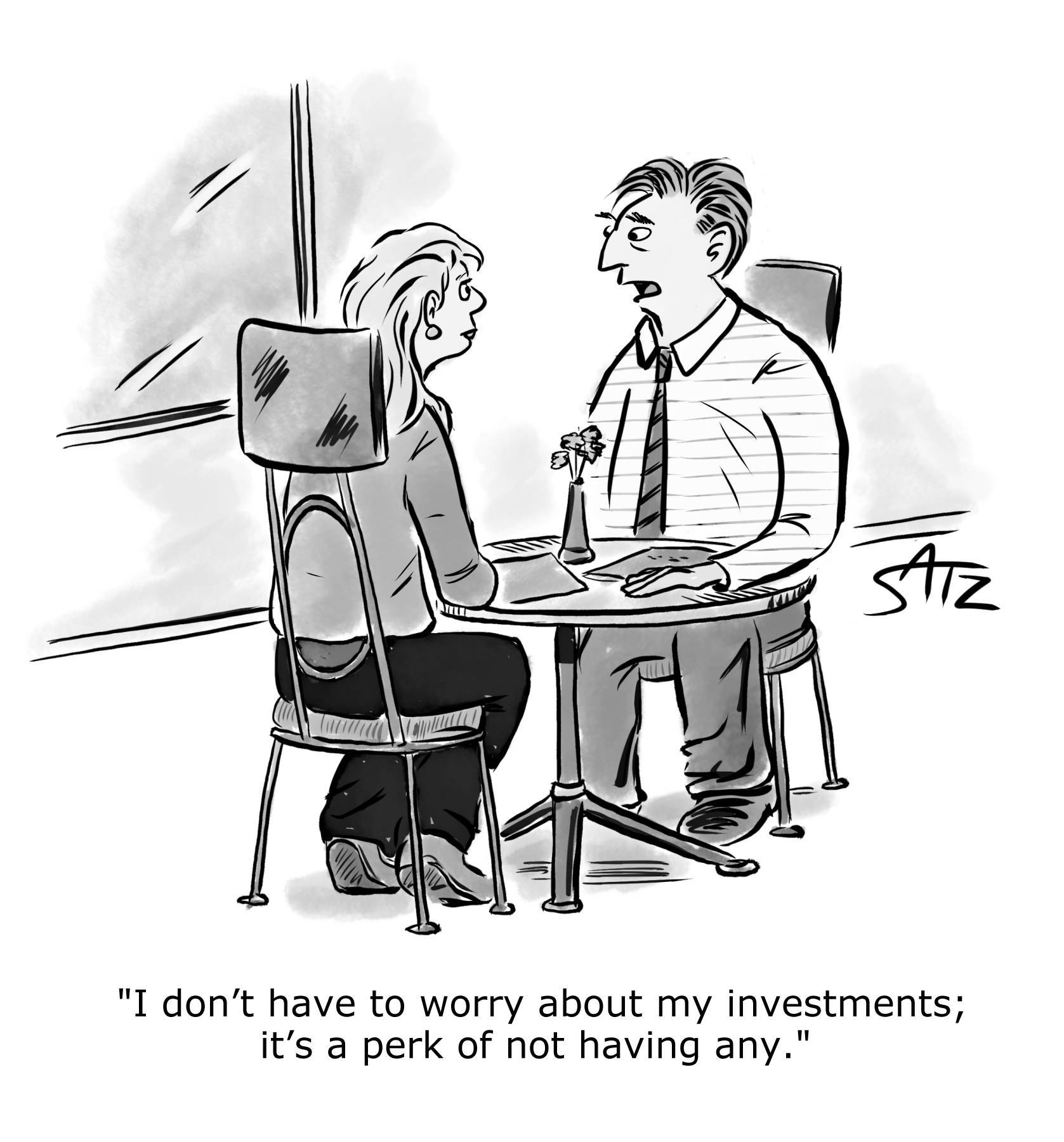 Financial advisors, investment, comics, perks, funny