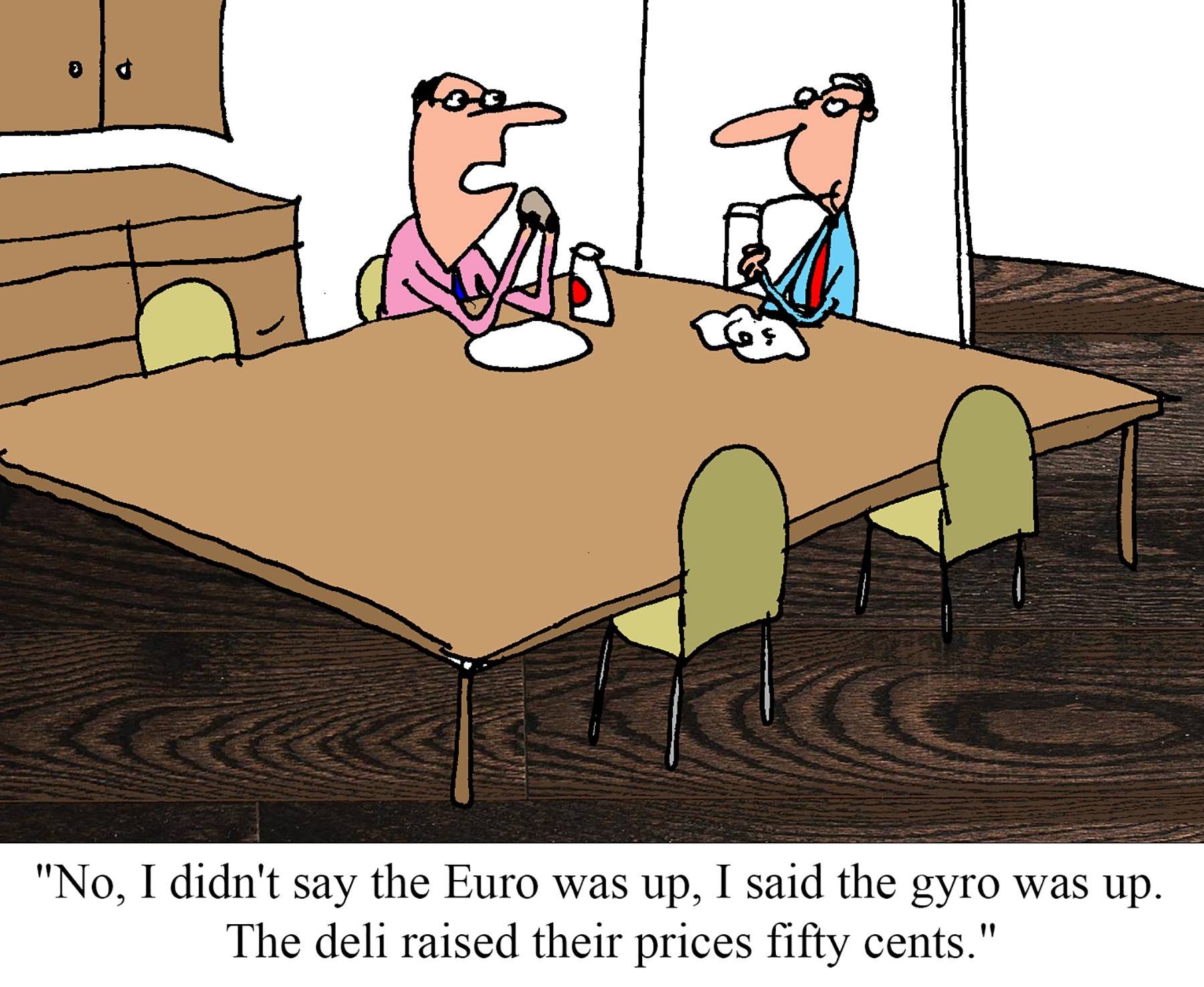Financial Advisors, Client, Deli, Euro, Comics, Funny