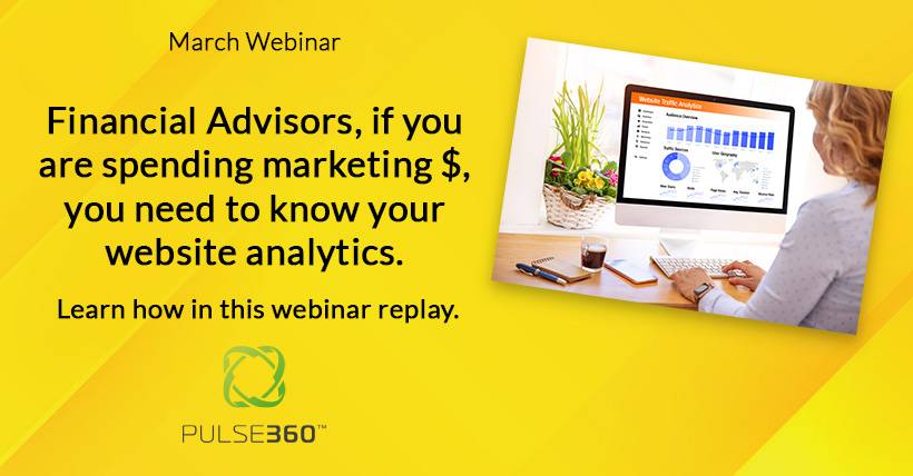 Website Analytics for Financial Advisors by Pulse360